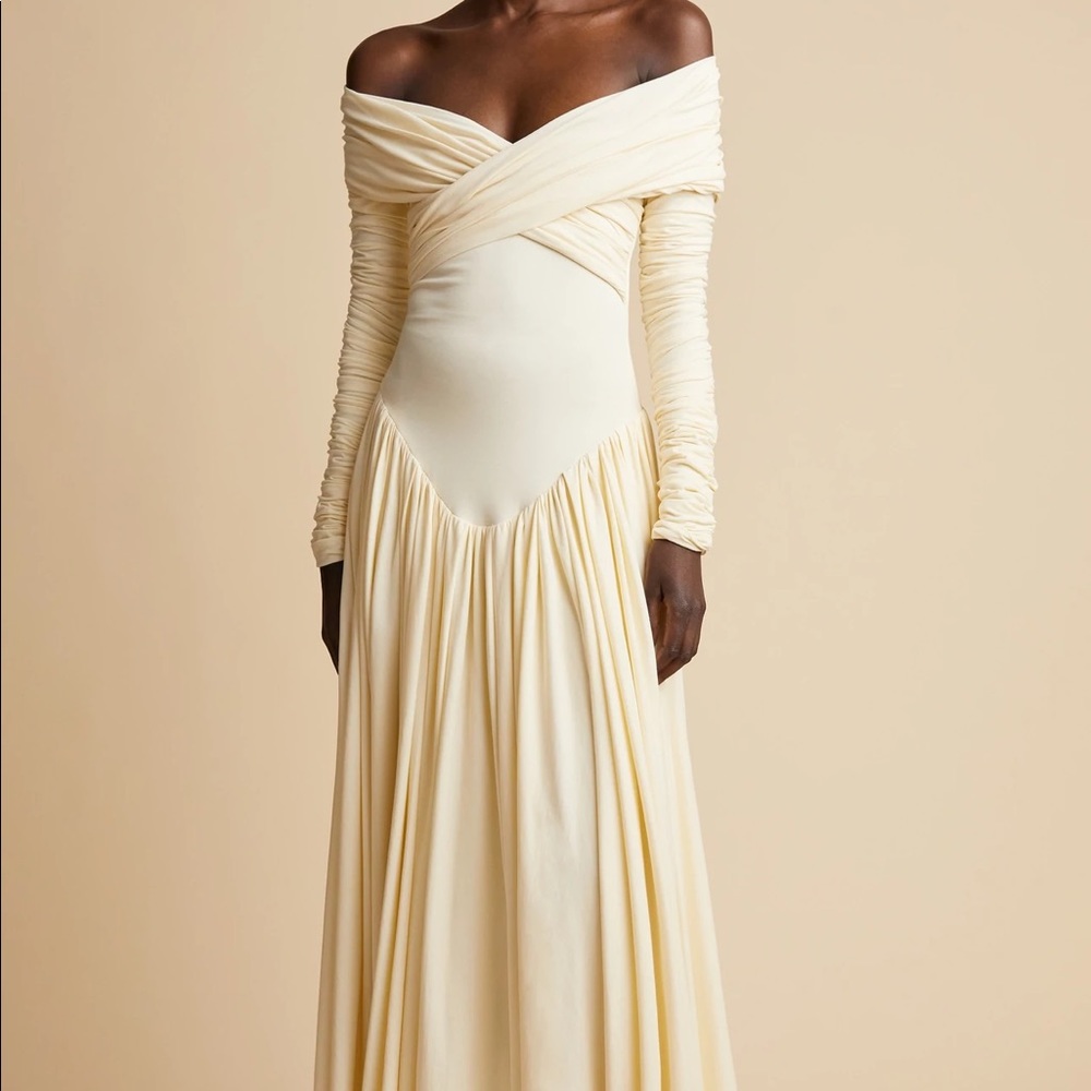 KHAITE DRESS (COLOR: BLACK) NWT